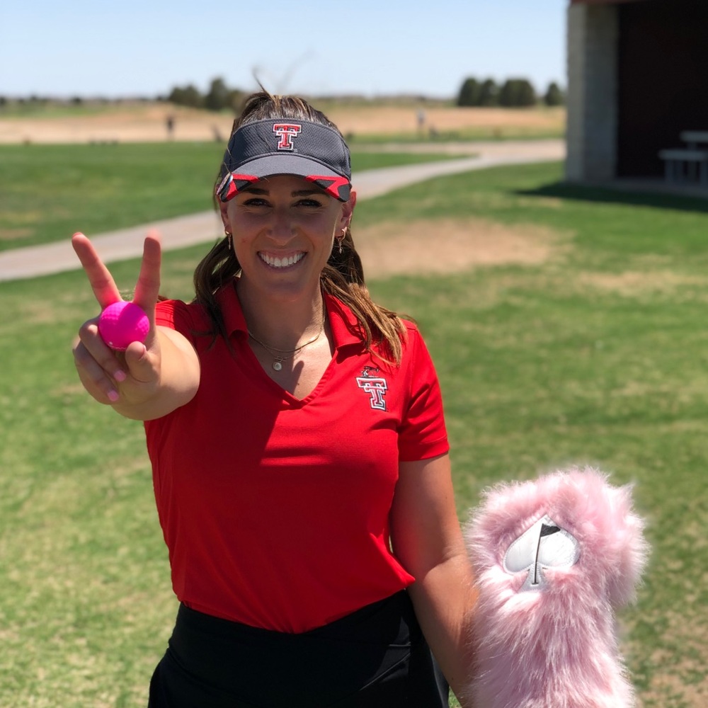 Nike Golf Polo: Women’s Red Texas Tech PE Size Medium